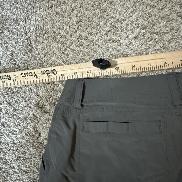 Marmot Shorts Womens 4 Gray Hiking Outdoor Trail Zip Pocket Lightweight Stretch - Picture 9 of 11